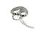 Tiffany & Co Collana in diamante a forma di cuore sentimentale Tiffany Argento - vista 4
