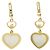 Orecchini in diamante Happy Heart di Chopard - vista 2