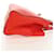Fendi 2Jours Leder Medium Rot  - Ansicht 4