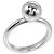 Tiffany & Co Tiffany Ring Hardware Ball Silber