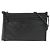 Borsa a tracolla piatta Monogram Shadow di Louis Vuitton Nero Cachi