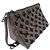 Sac à bandoulière triangle Monogram Tuftage Louis Vuitton Marron Noir Marron foncé - vue 2