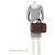 Borsa Speedy 30 Damier Ebene di Louis Vuitton Marrone - vista 5