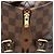 Borsa Speedy 30 Damier Ebene di Louis Vuitton Marrone - vista 9
