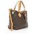 Palermo PM Tote aus Monogramm-Canvas von Louis Vuitton Braun - Ansicht 2