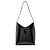 Saint Laurent Hobo Rendez-Vous in Pelle Verniciata Nero