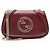 Borsa a spalla piccola Blondie in pelle Gucci Rosso