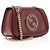 Borsa a spalla piccola Blondie in pelle Gucci Rosso - vista 2
