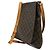 Borsa Musette Salsa Louis Vuitton in tela Monogram GM Marrone - vista 3
