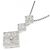 Autre Marque Collana in diamante in oro bianco Au750 Argento - vista 3