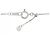 Autre Marque Collana in diamante in oro bianco Au750 Argento - vista 5