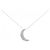 Autre Marque Collana in diamante in oro bianco Au750 Argento