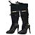 Botas Moschino de piel negra Negro - vista 2