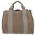 Hermès Borsa Tote Cannes in Tela PM Hermes Beige - vista 2