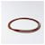 Pulsera de cuero Laniere Hermès Castaño  - vista 4