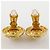 Vintage Goldplated Clip Ohrringe von Chanel Golden - Ansicht 5