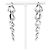 Tiffany & Co Orecchini a goccia in argento 925 Tiffany