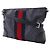 Borsa Messenger Gucci in GG Supreme Nera Nero - vista 2