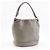 Borsa a spalla bucket Intrecciato grigia Bottega Veneta - vista 3