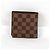 Billetera Bifold Marco Damier Louis Vuitton Castaño - vista 2