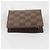 Billetera Bifold Marco Damier Louis Vuitton Castaño - vista 9