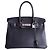 Hermès Borsa Hermes Birkin 30 Togo Nera Nero