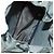 PRADA Rucksack aus grauem Nylon mit Silber Auth BA9159 Braun - Ansicht 25