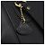 BALLY Zaino in pelle nero e oro Auth ka1313 D'oro - vista 14