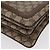 GUCCI GG Supreme Web Borsa Sherry Linea PVC Beige Oro 41 001 4085 Auth 158517 D'oro - vista 12