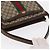 GUCCI GG Supreme Web Borsa Sherry Linea PVC Beige Oro 41 001 4085 Auth 158517 D'oro - vista 6
