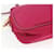Borsa a Spalla PRADA Nylon Rosa Oro Auth 161682V D'oro - vista 13