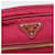 Borsa a Spalla PRADA Nylon Rosa Oro Auth 161682V D'oro - vista 15