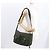 PRADA Schultertasche Nylon Khaki Silber Authentisch bs31900 - Ansicht 24