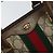 Borsa Boston Gucci GG Supreme Web Sherry Line PVC Beige Oro 40 02 006 Auth gh1505 D'oro - vista 14
