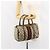 Borsa Boston Gucci GG Supreme Web Sherry Line PVC Beige Oro 40 02 006 Auth gh1505 D'oro - vista 23