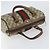 Borsa Boston Gucci GG Supreme Web Sherry Line PVC Beige Oro 40 02 006 Auth gh1505 D'oro - vista 6