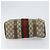 Borsa Boston Gucci GG Supreme Web Sherry Line PVC Beige Oro 40 02 006 Auth gh1505 D'oro - vista 9