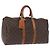 LOUIS VUITTON Borsa Boston Monogram Keepall 50 M41426 Auth LV am10039 Monogramma