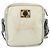 Borsa a Spalla CHANEL Sports Line in Tela Bianca Argento CC Auth BA9407 Bianco - vista 3