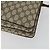 Borsa Sherry Line GG Supreme Web di GUCCI in PVC beige e oro 41 001 4085 Auth 156428 D'oro - vista 12