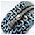 Pochette Prada Nylon Blu Argento Auth 159464 - vista 15