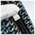Pochette Prada Nylon Blu Argento Auth 159464 - vista 23