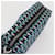 Pochette Prada Nylon Blu Argento Auth 159464 - vista 6