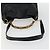 Bolsa de Ombro de Couro Gucci Bamboo 2way Preto Dourado 001 1577 Auth 155471 - vista 7