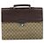 GUCCI GG Supreme Business Bag PVC Beige 34044 Auth ar13890 - Ansicht 2