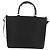 Borsa a mano Gucci Bamboo in nylon 2 vie nera argento 000 1705 0588 Auth 160486 Nero - vista 3