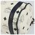 Borsa a spalla MCM Vicetos Logogram in pelle PVC bianca e oro Auth 159292 Bianco D'oro - vista 10