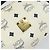 Borsa a spalla MCM Vicetos Logogram in pelle PVC bianca e oro Auth 159292 Bianco D'oro - vista 14