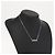 Choker in metallo argento Christian Dior Auth ti3633 - vista 15