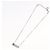 Choker in metallo argento Christian Dior Auth ti3633 - vista 8